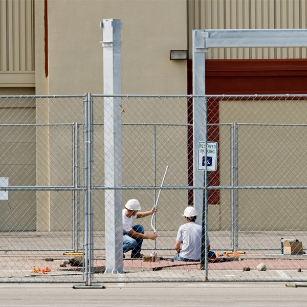 how long can i lease the temporary fence for my building site or event in Belleville Kansas